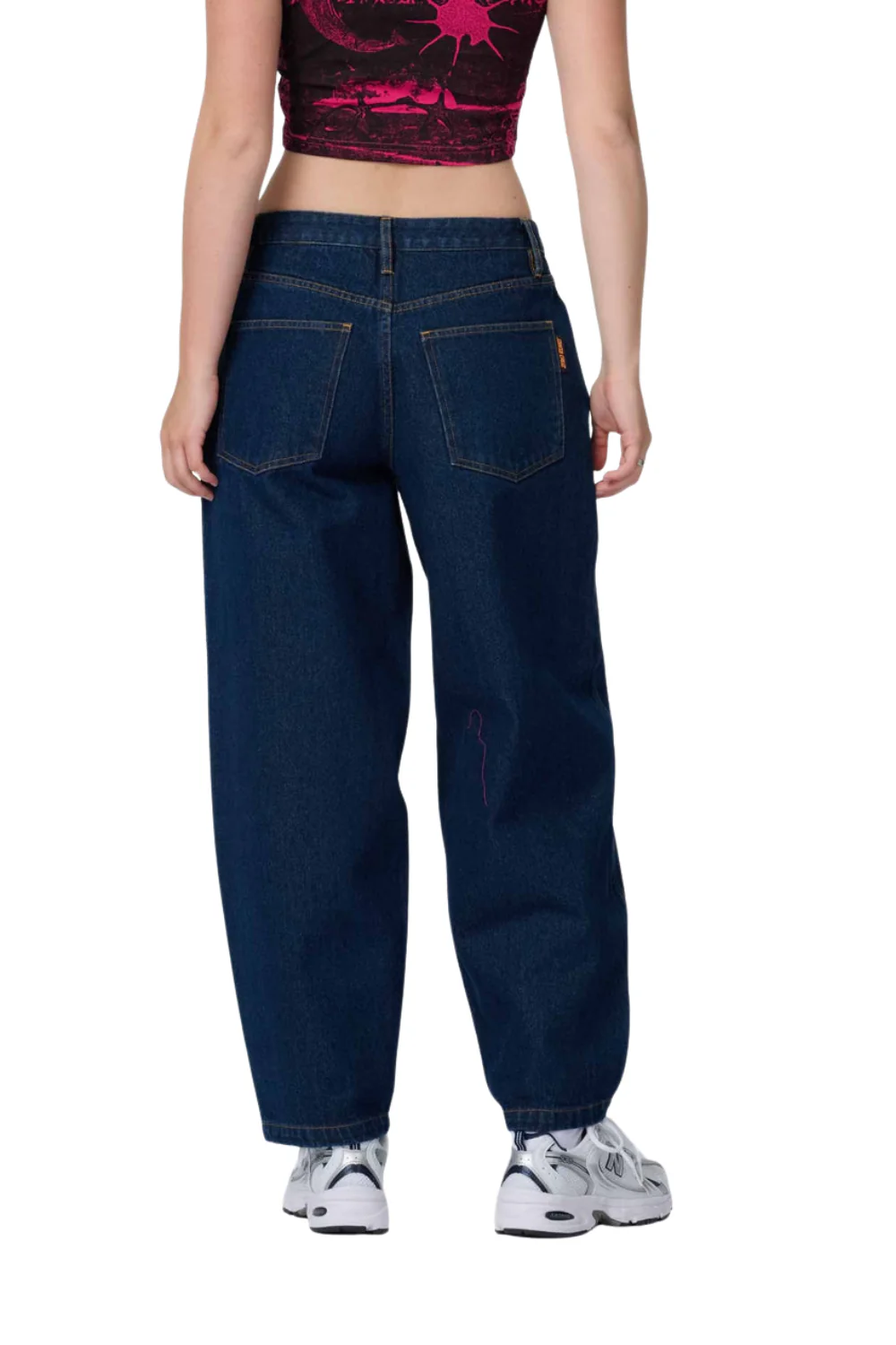 Santa Cruz Womens Classic Barrel Pant Dark Denim - Image 4