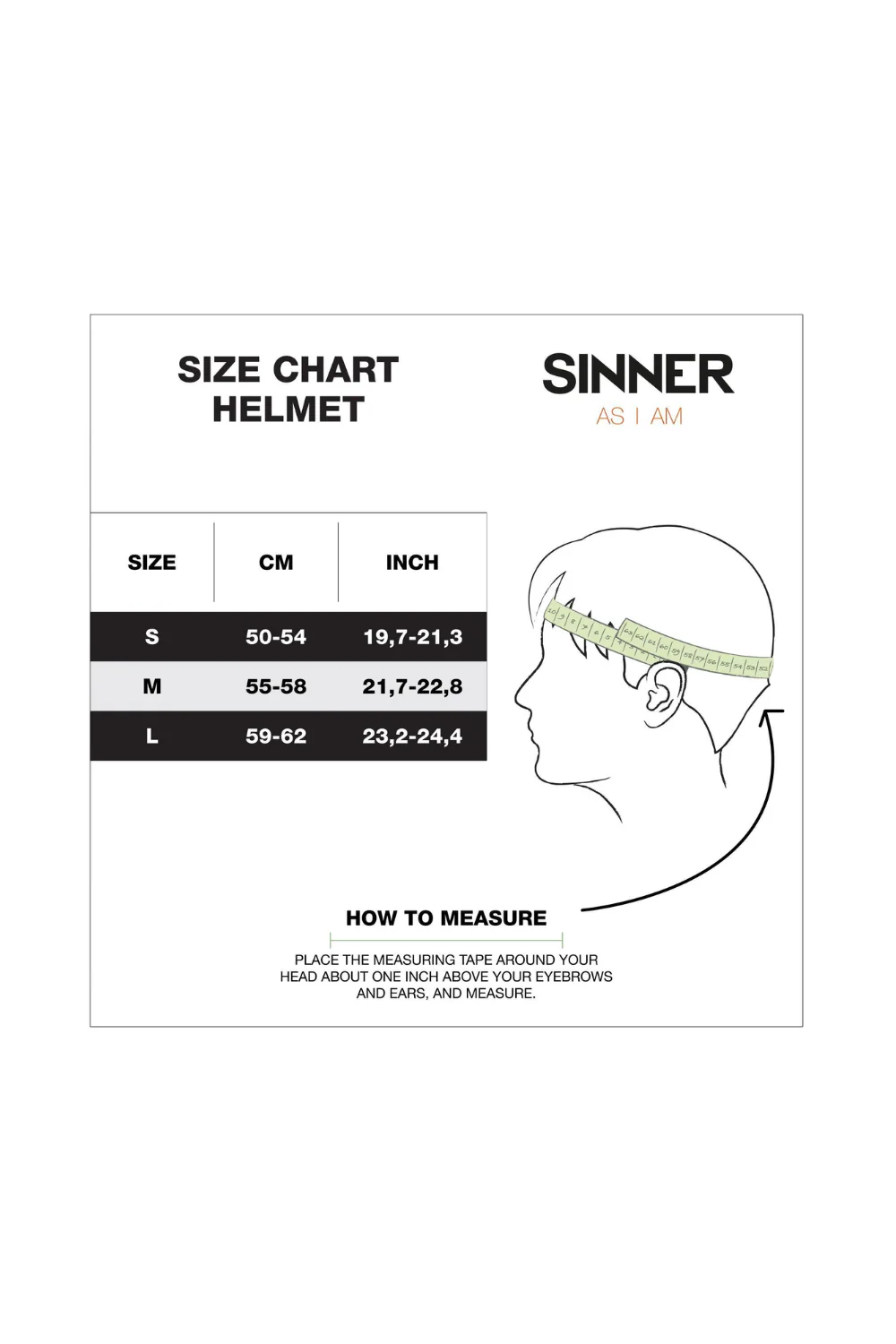 Sinner Crest Snow Helmet Light Blue - Image 5