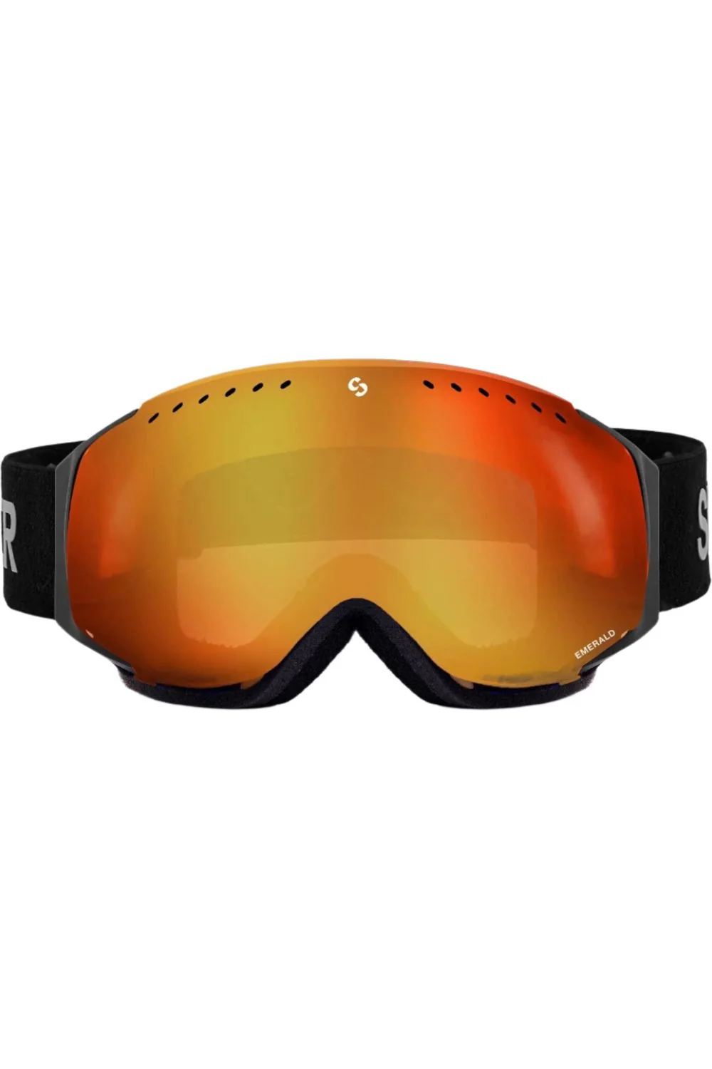 Sinner Emerald Goggles Matte Black Orange Lens - Image 2