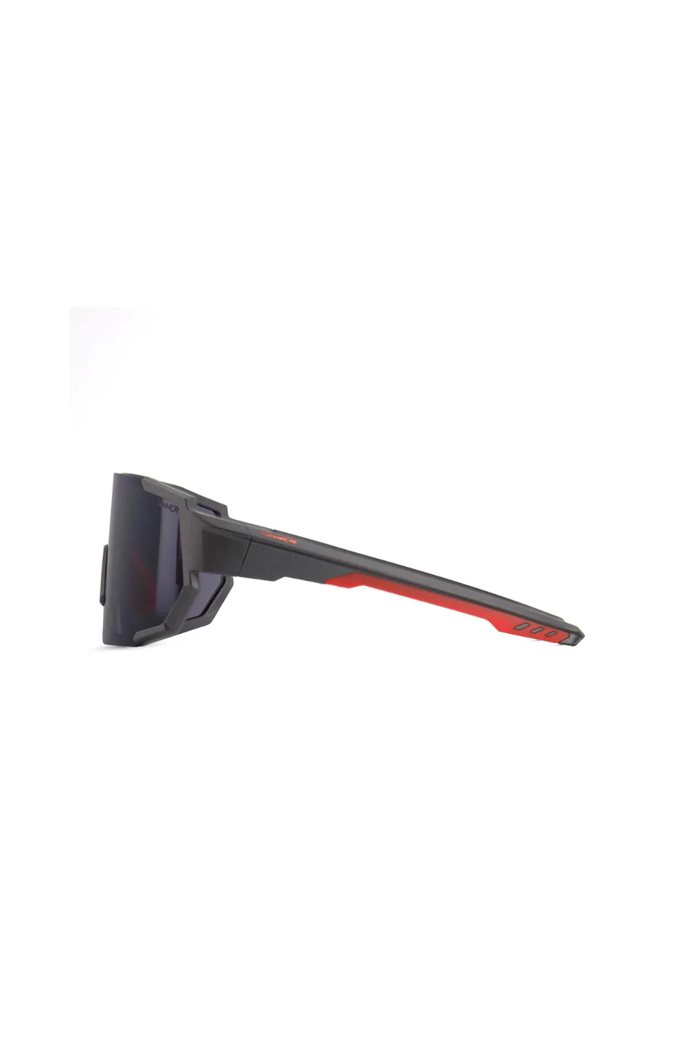 Sinner Viraro Sunglasses Gun Metal/Red - Image 3