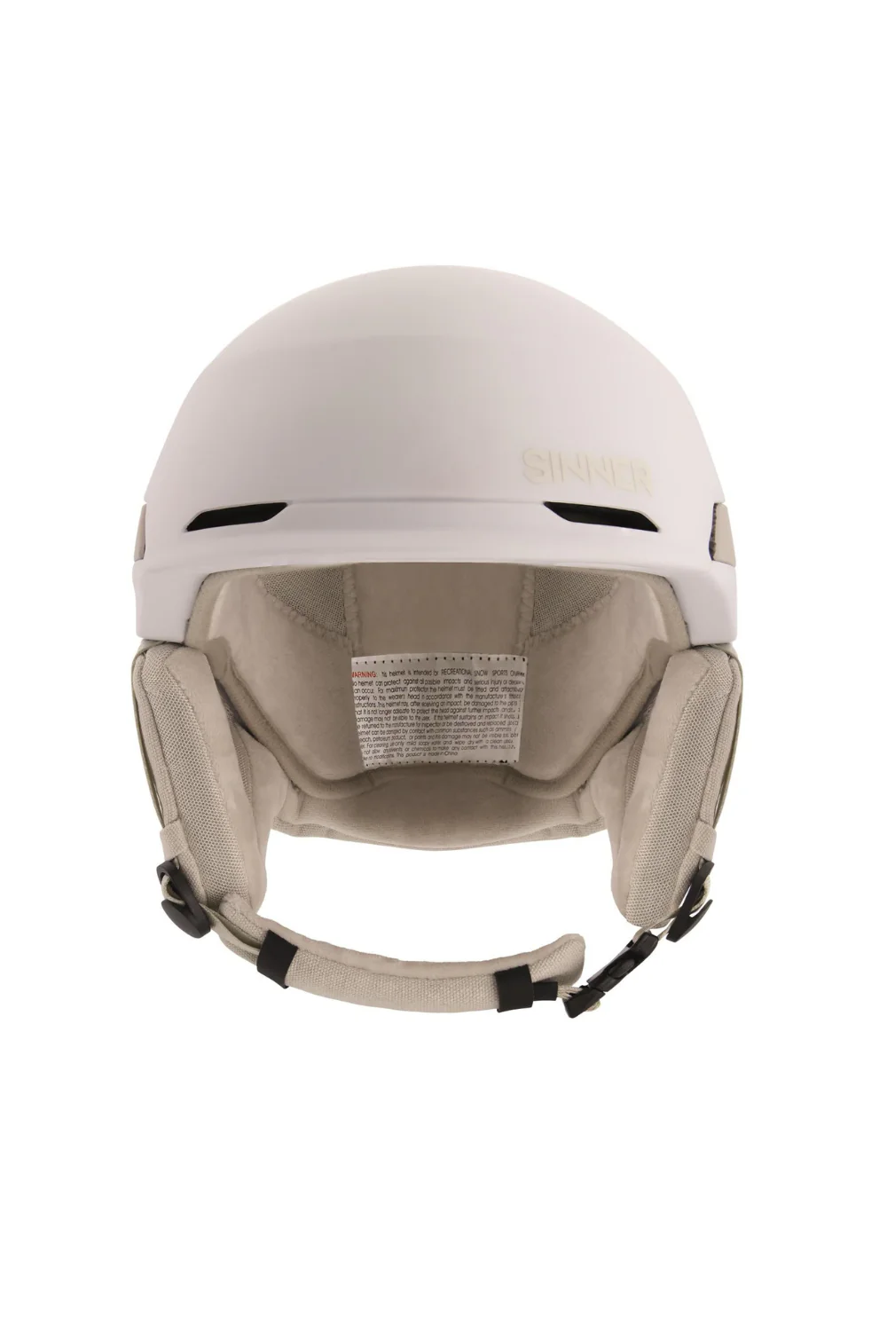 Sinner Zermatt Snow Helmet Matte White - Image 3