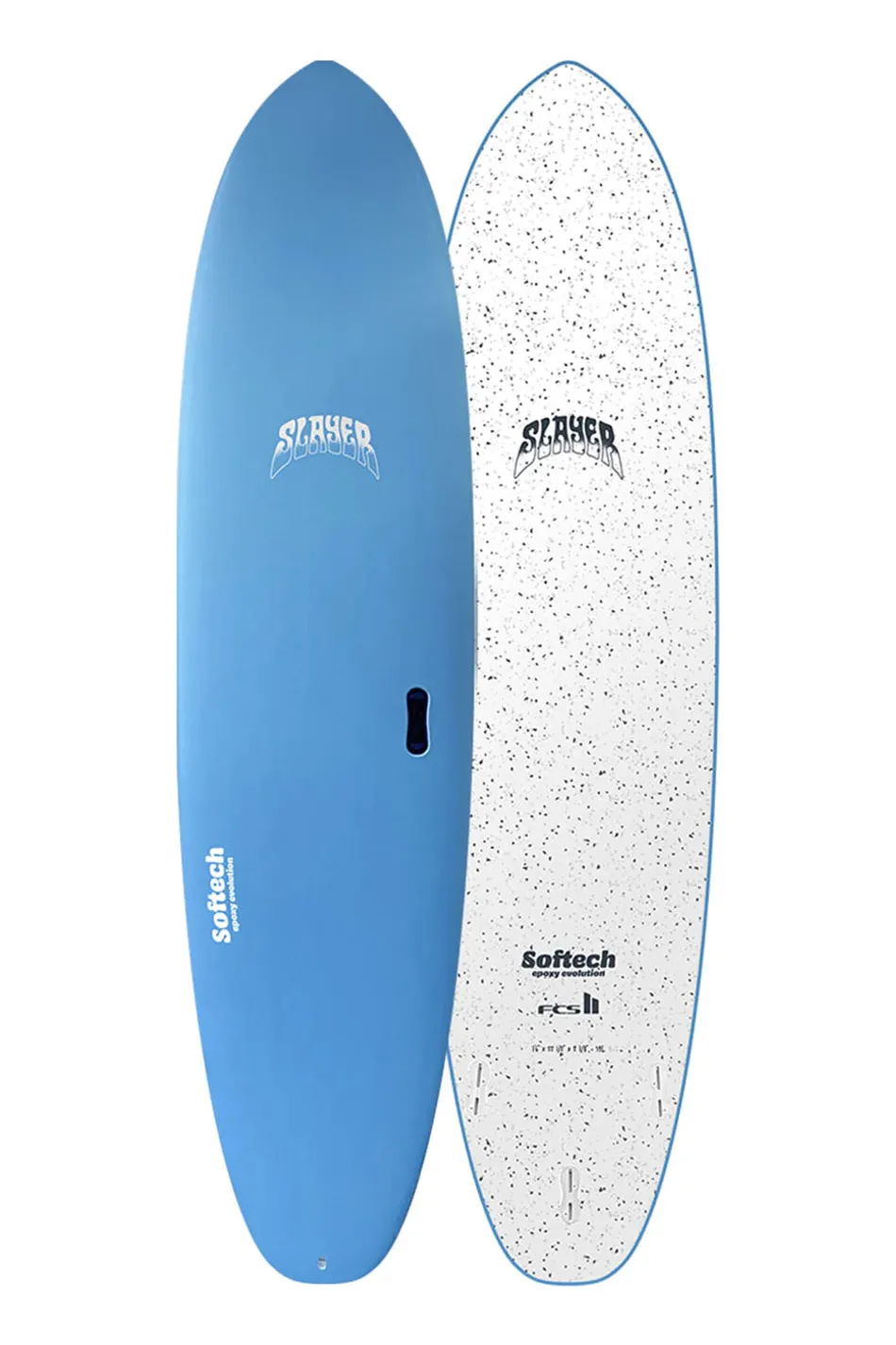 Softech Slayer Softboard Surfboard Clear Sky