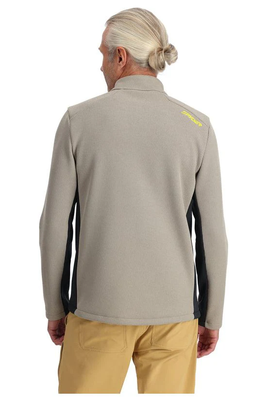 Spyder Bandit 1/2 Zip Fleece Concrete - Image 2