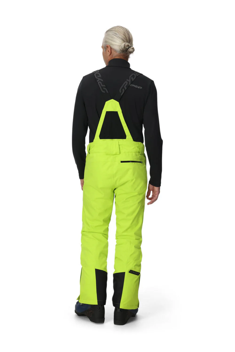 Spyder Dare Mens Insulated Ski Pants Lime - Image 2