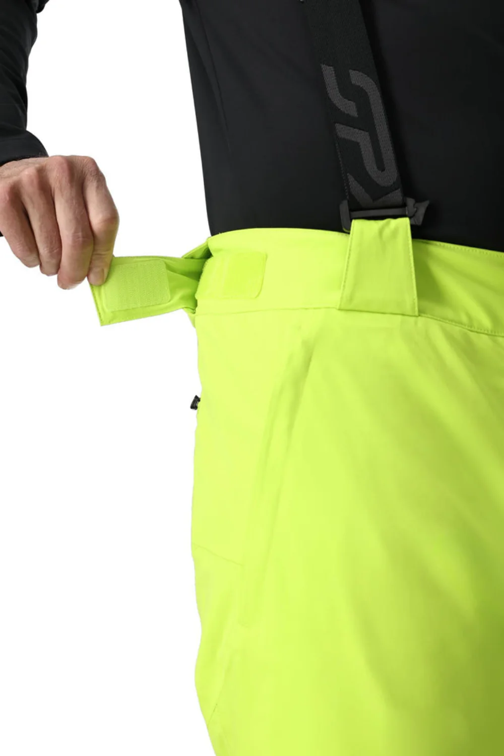 Spyder Dare Mens Insulated Ski Pants Lime - Image 3