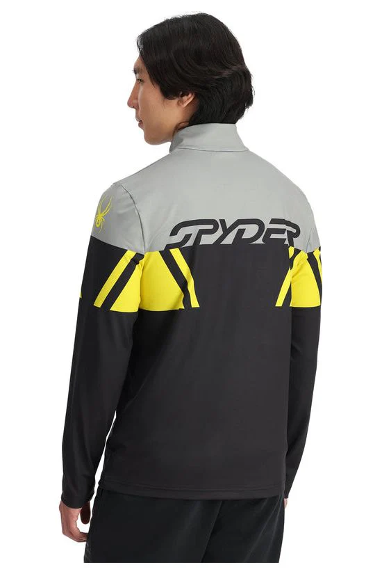 Spyder Podium 1/2 Zip Fleece Acid Yellow - Image 2