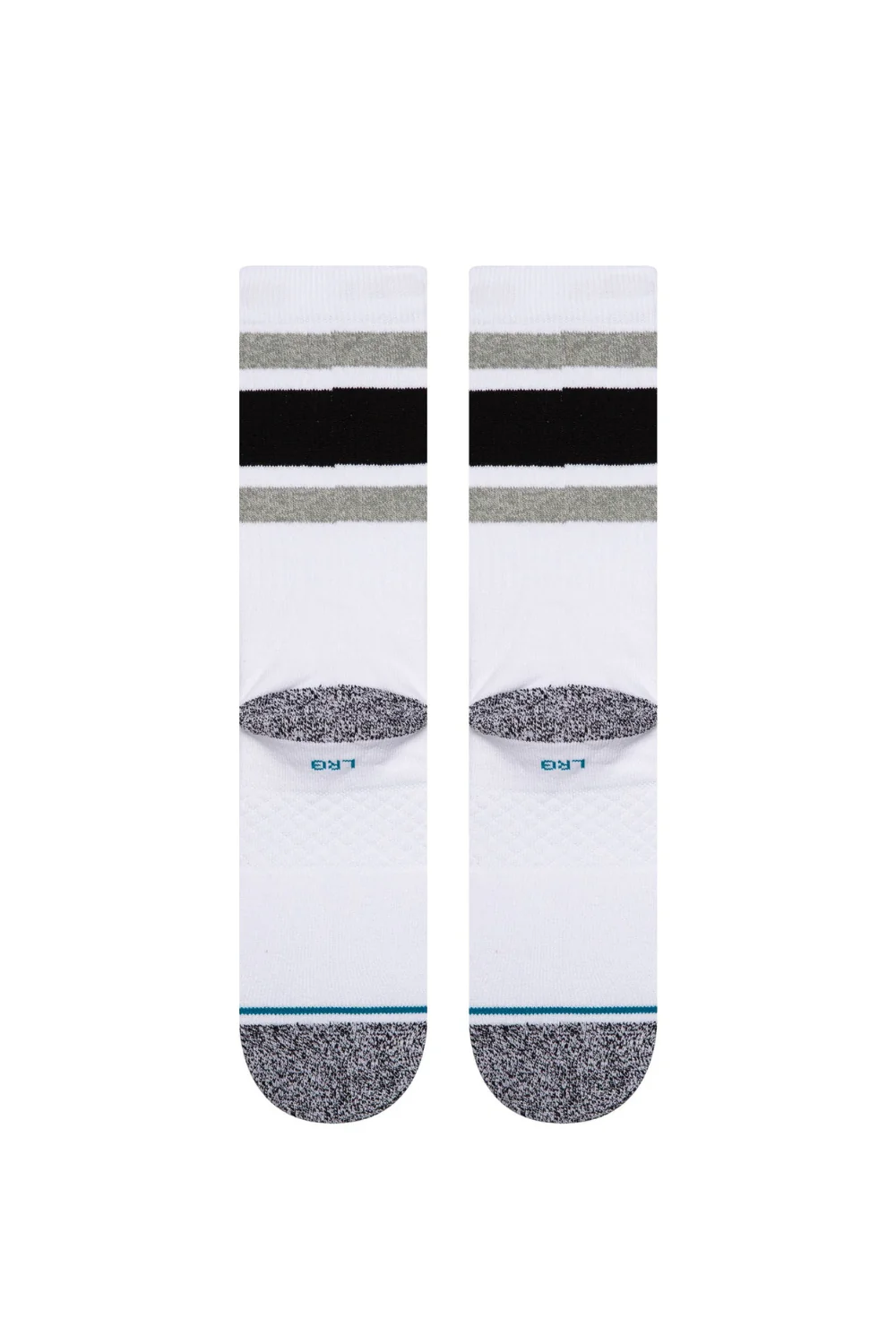 Stance Boyd Crew Socks White - Image 3