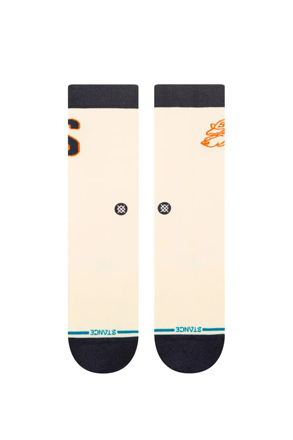 Stance Coyote Varsity Crew Socks Canvas - Image 2