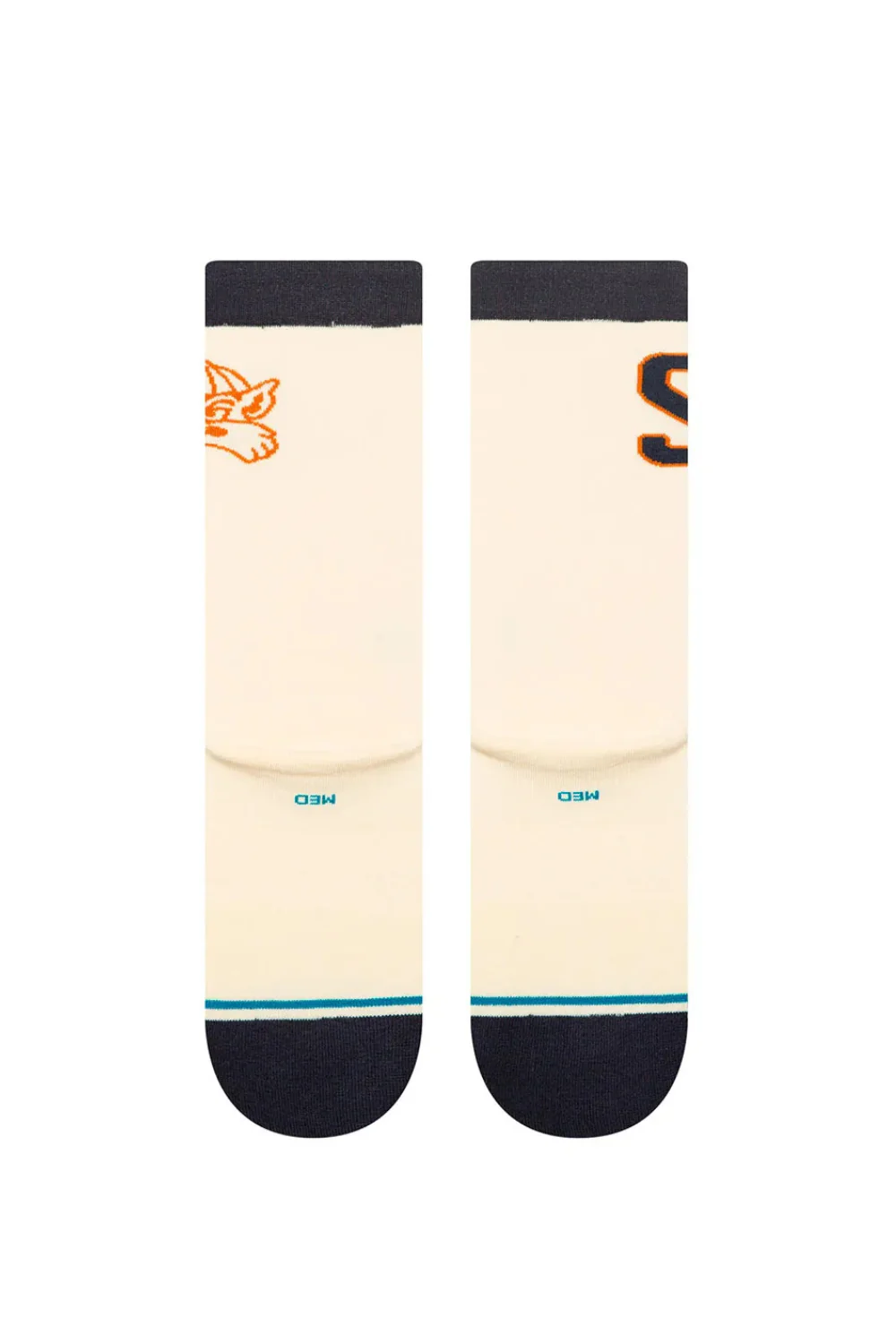 Stance Coyote Varsity Crew Socks Canvas - Image 3