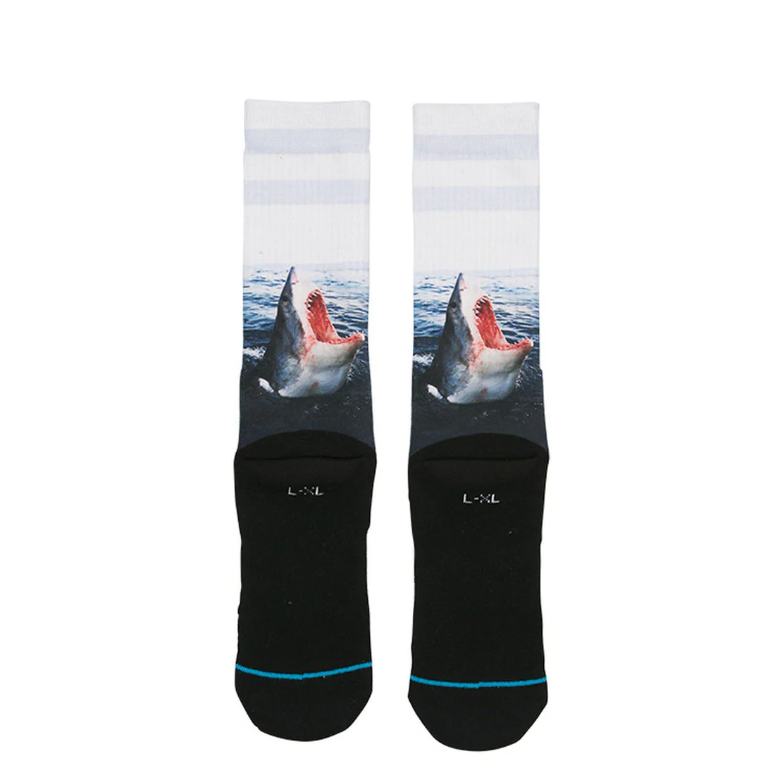Stance Landlord Crew Socks Blue - Image 3