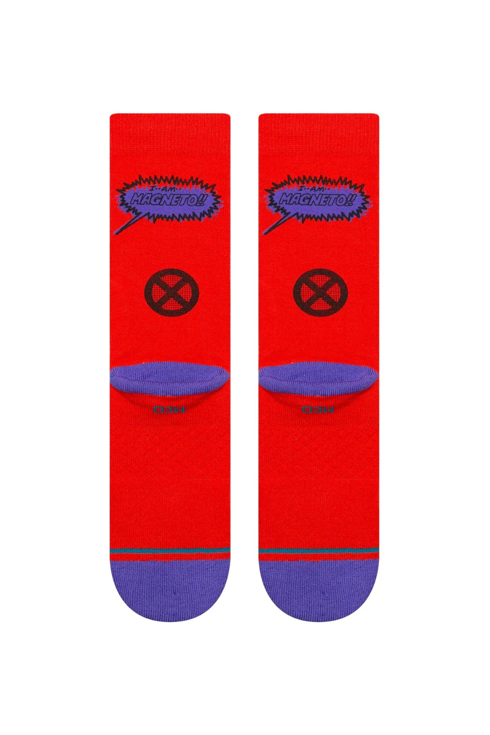 Stance Magneto Crew Socks Red - Image 3