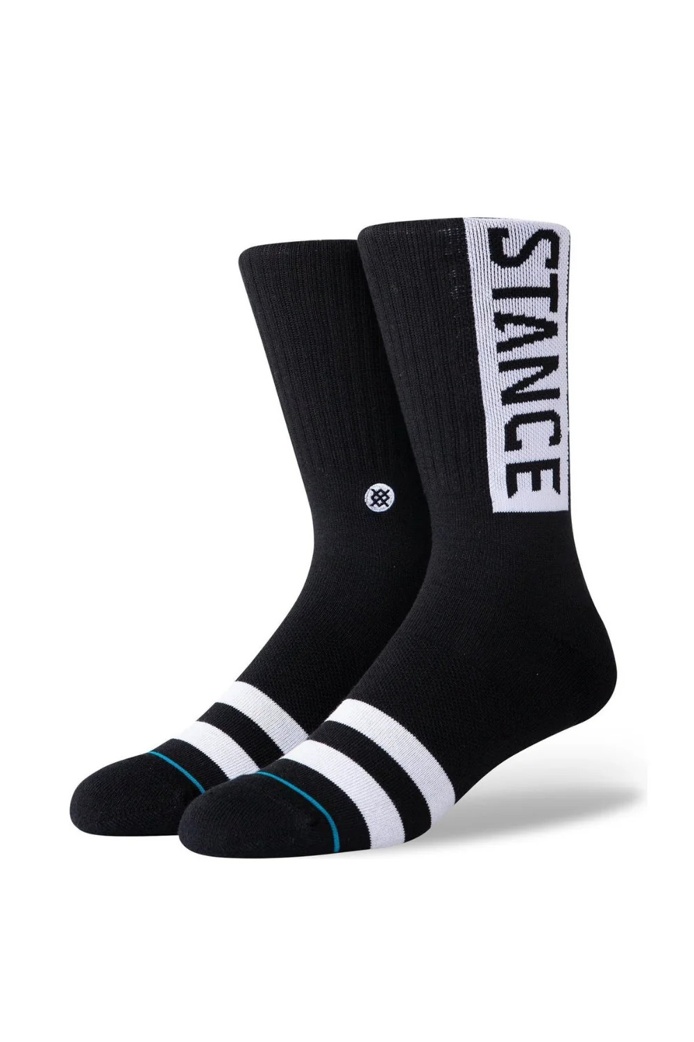 Stance OG Crew Socks Black