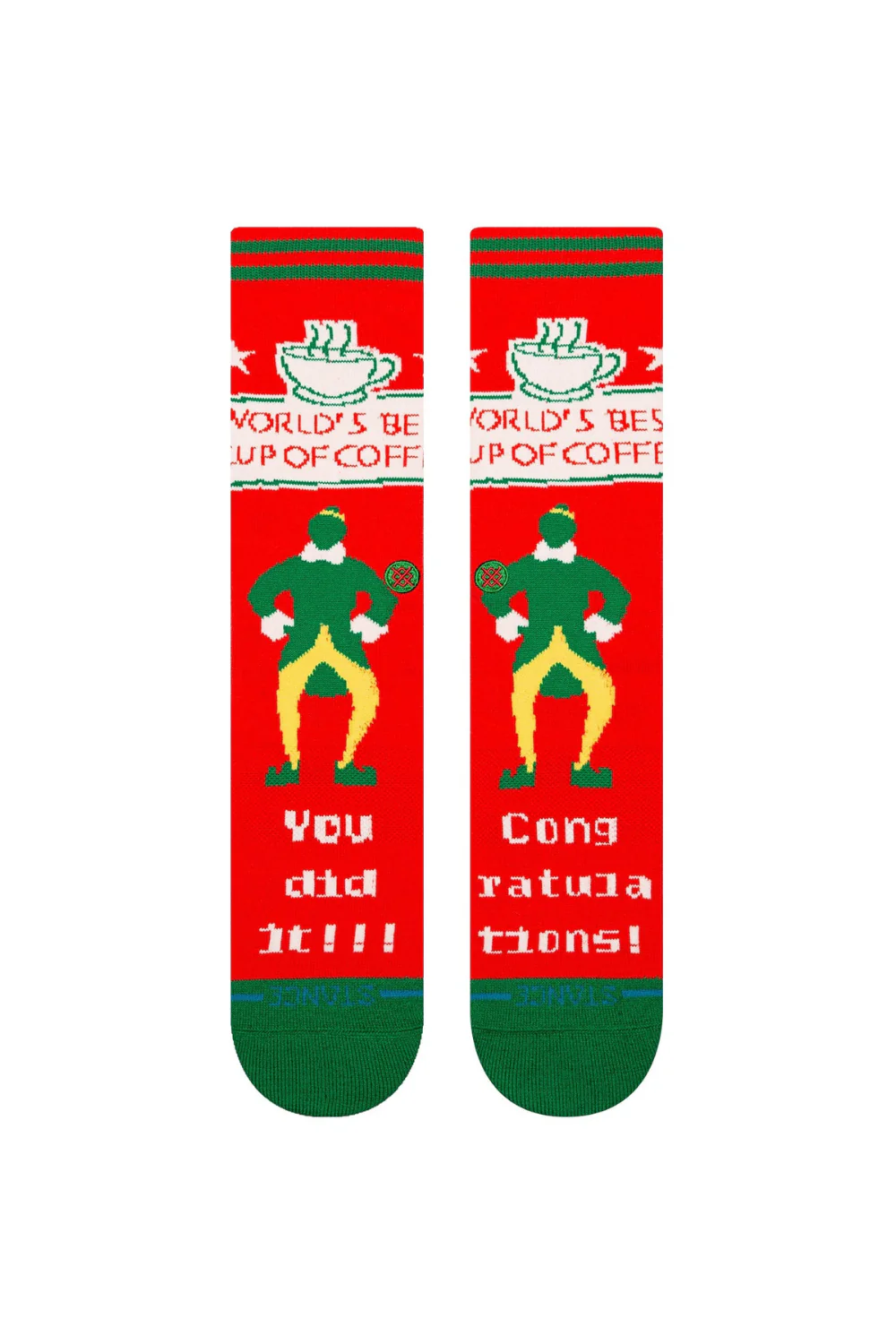 Stance Worlds Best Socks Red - Image 2