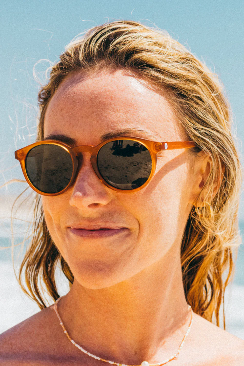 Sunski Dipsea Sunglasses Rust Forest - Image 3