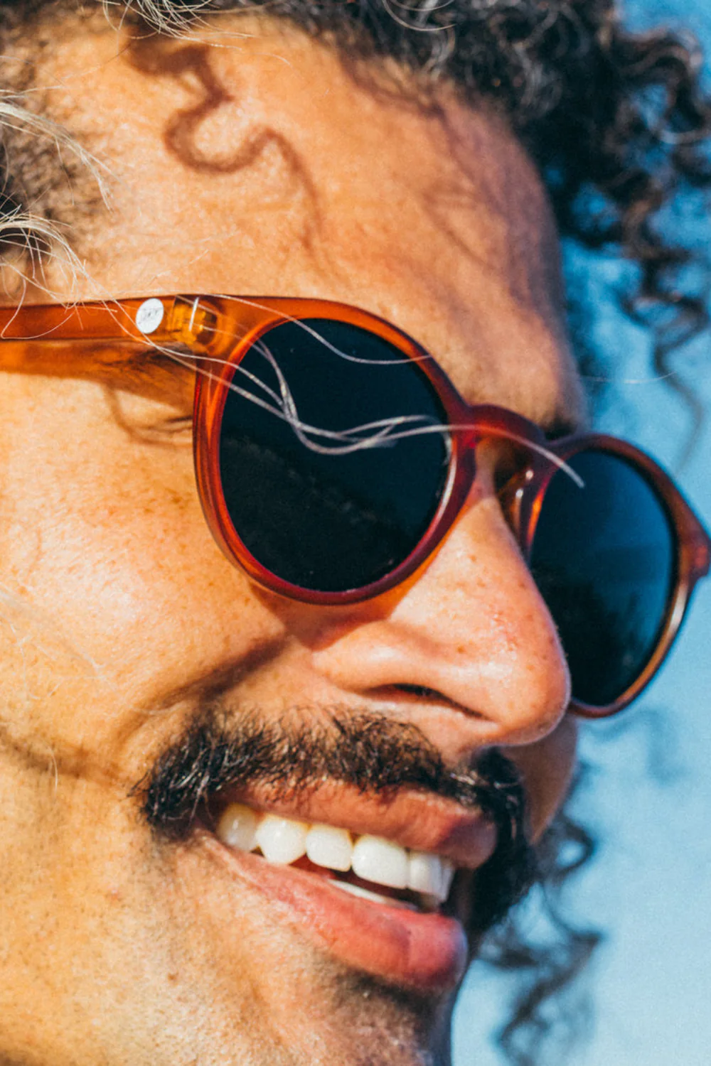 Sunski Dipsea Sunglasses Rust Forest - Image 4