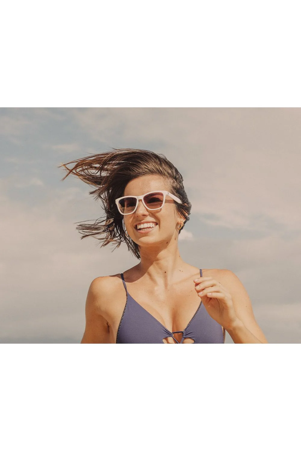 Sunski Headland Sunglasses Clear Forest - Image 2