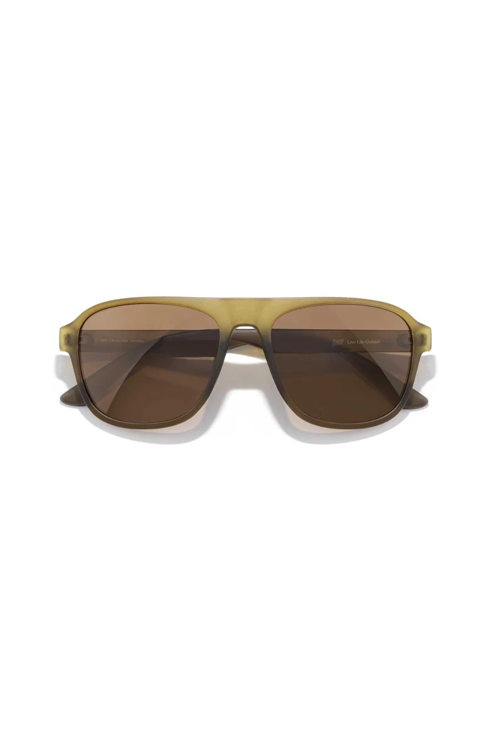 Sunski Shoreline Sunglasses Olive Amber - Image 2