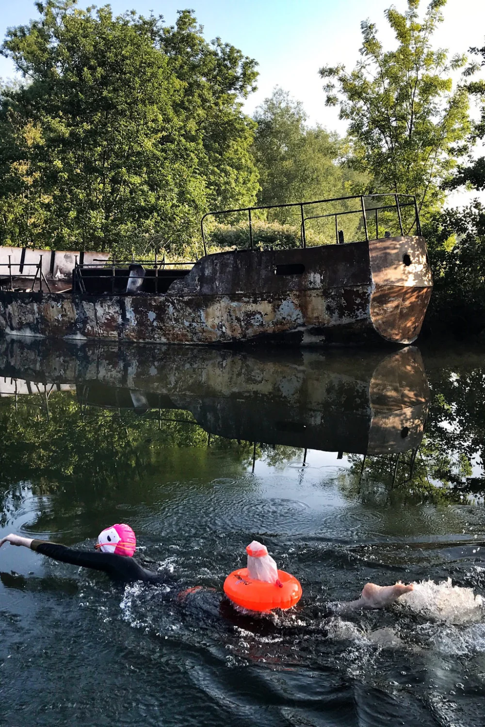 Swim Secure Tow Donut Pink - Image 2
