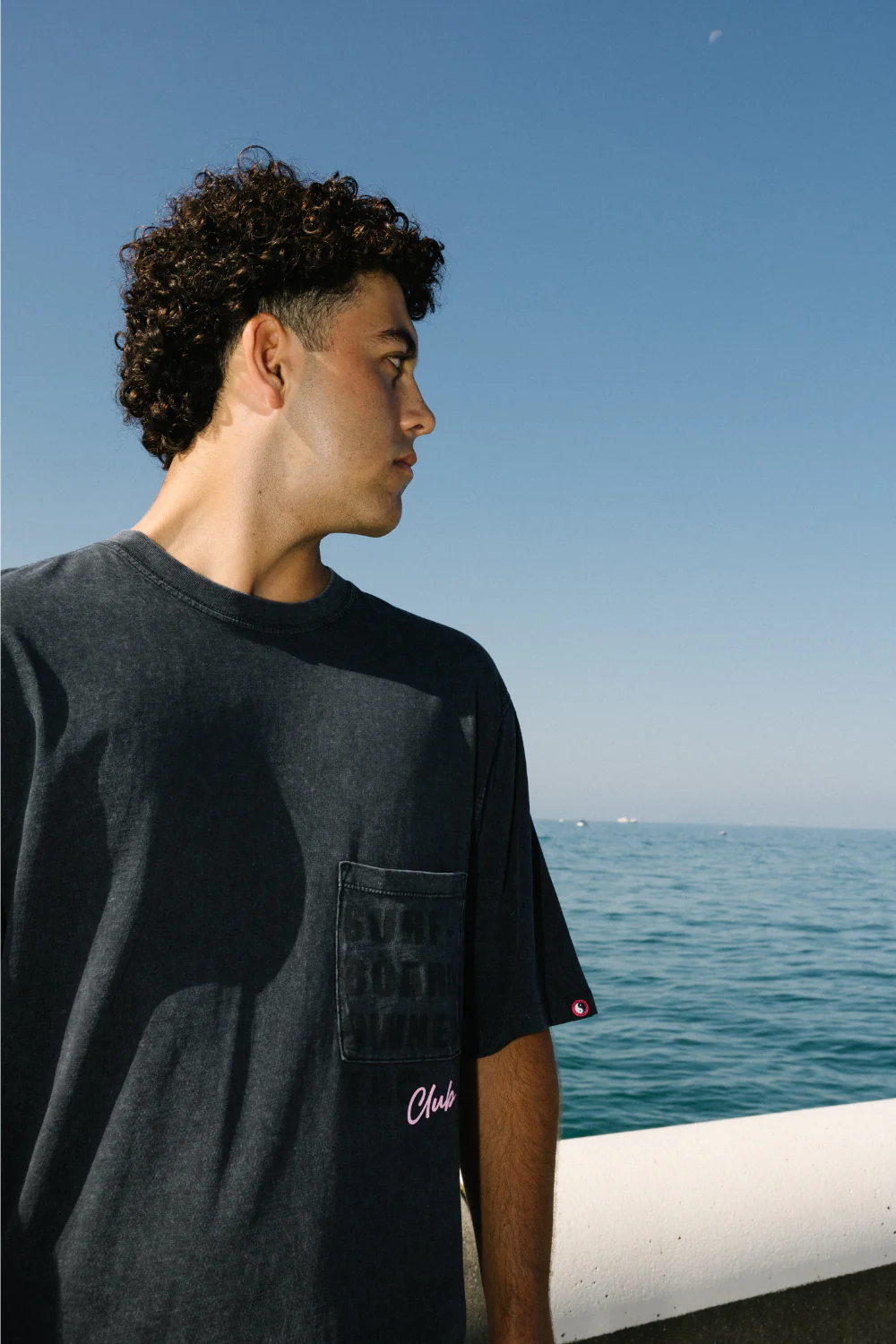 T&C Surf Designs Owner Mens T-Shirt Fatigue Black - Image 5