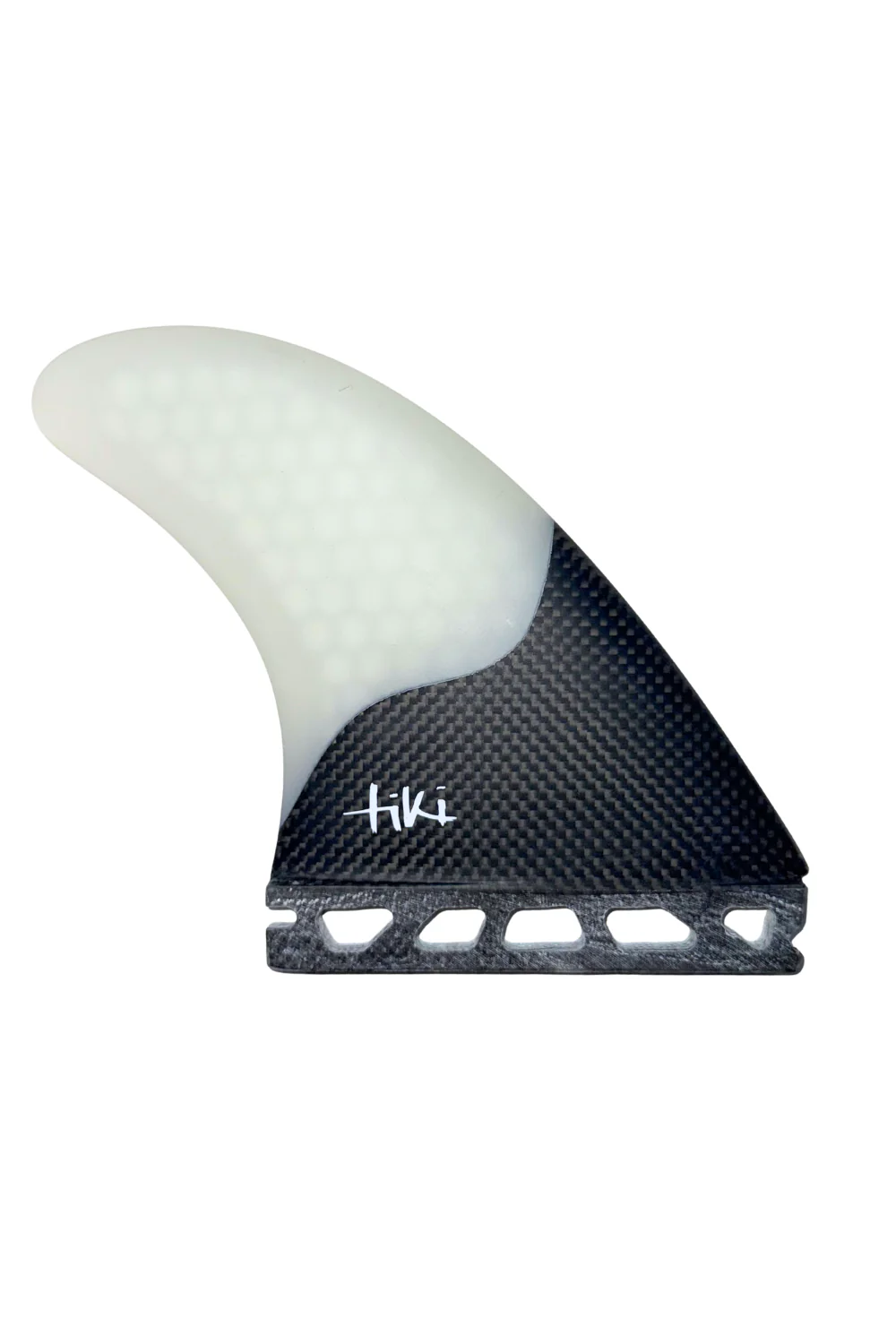 Tiki EVO Thruster Surfboard Fin Set Honeycomb-Carbon - Image 3