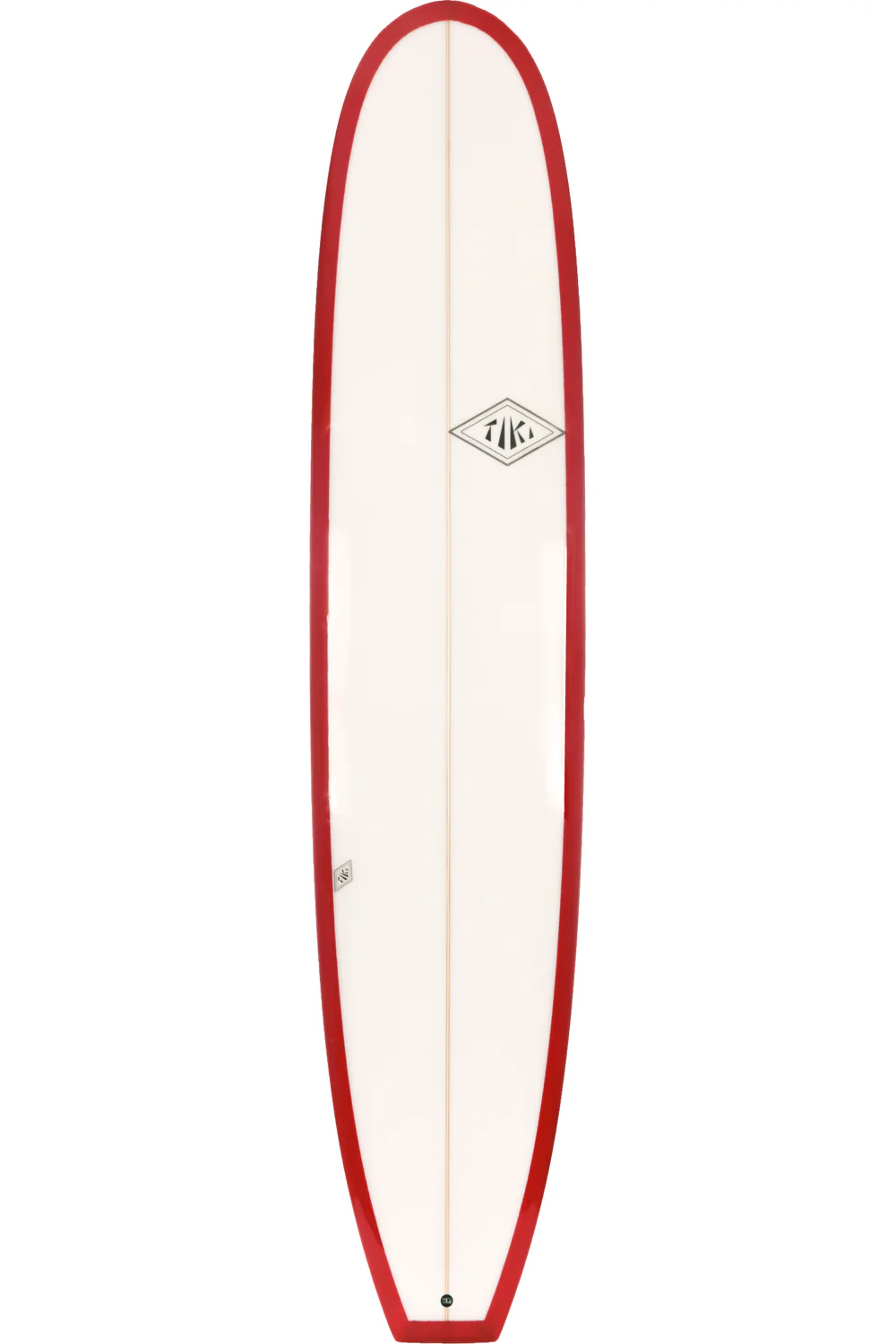 Tiki Custom Longboard Surfboard - 9'3 Totem Mal - Savvy Red
