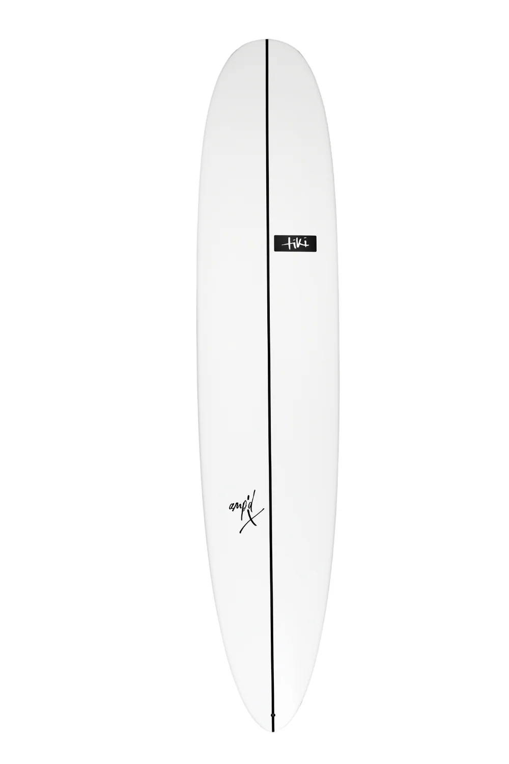 Tiki Evolution Amp'd X Trim Longboard Surfboard Black-White