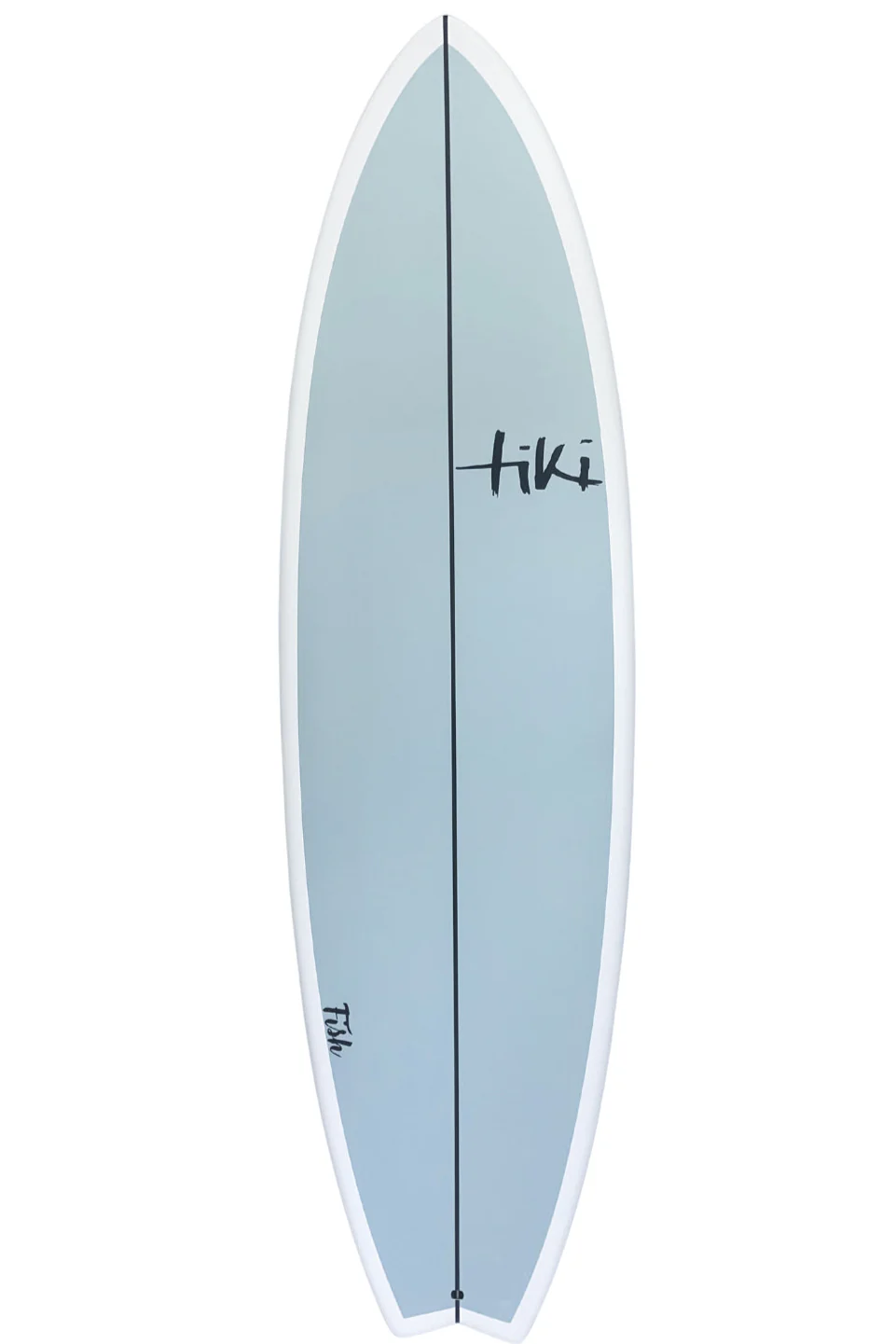 Tiki Evolution Fish Surfboard Icy Morn Blue
