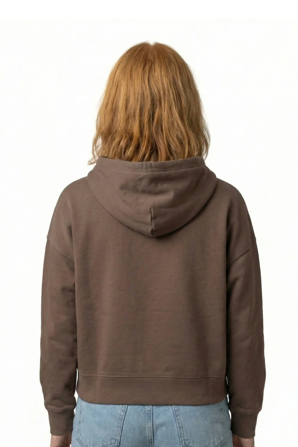 Tiki Last Wave Womens Hoodie Mocha - Image 2