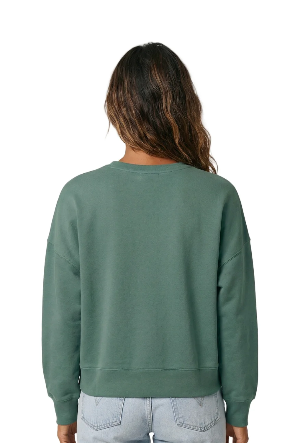 Tiki Last Wave Womens Sweatshirt Green Bay - Image 2