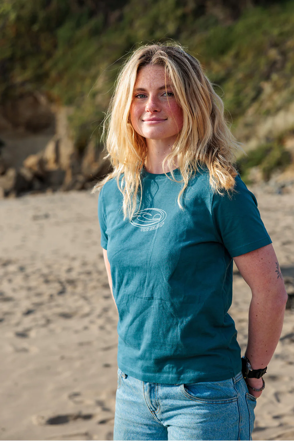 Tiki Last Wave Womens T-Shirt Stargazer - Image 4