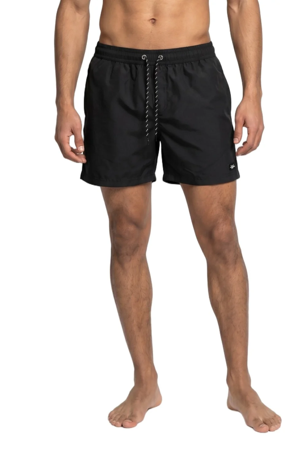Tiki Mens Volley Shorts Black