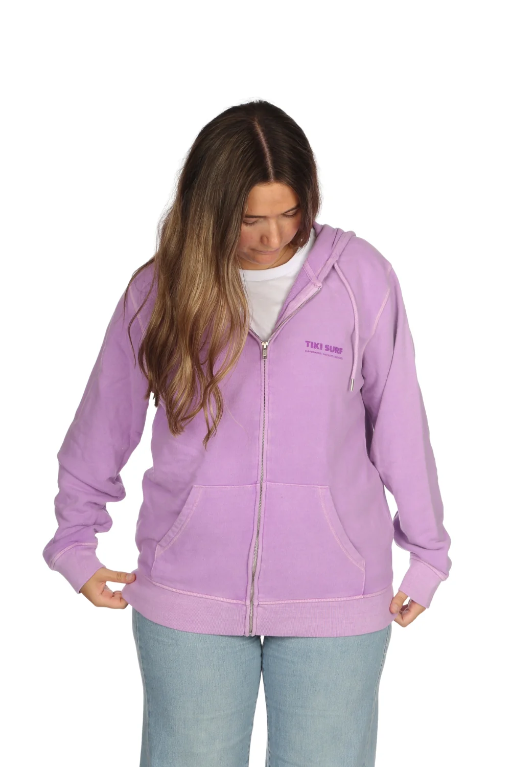 Tiki OG Surf Shop Zip Hood Purple - Image 4