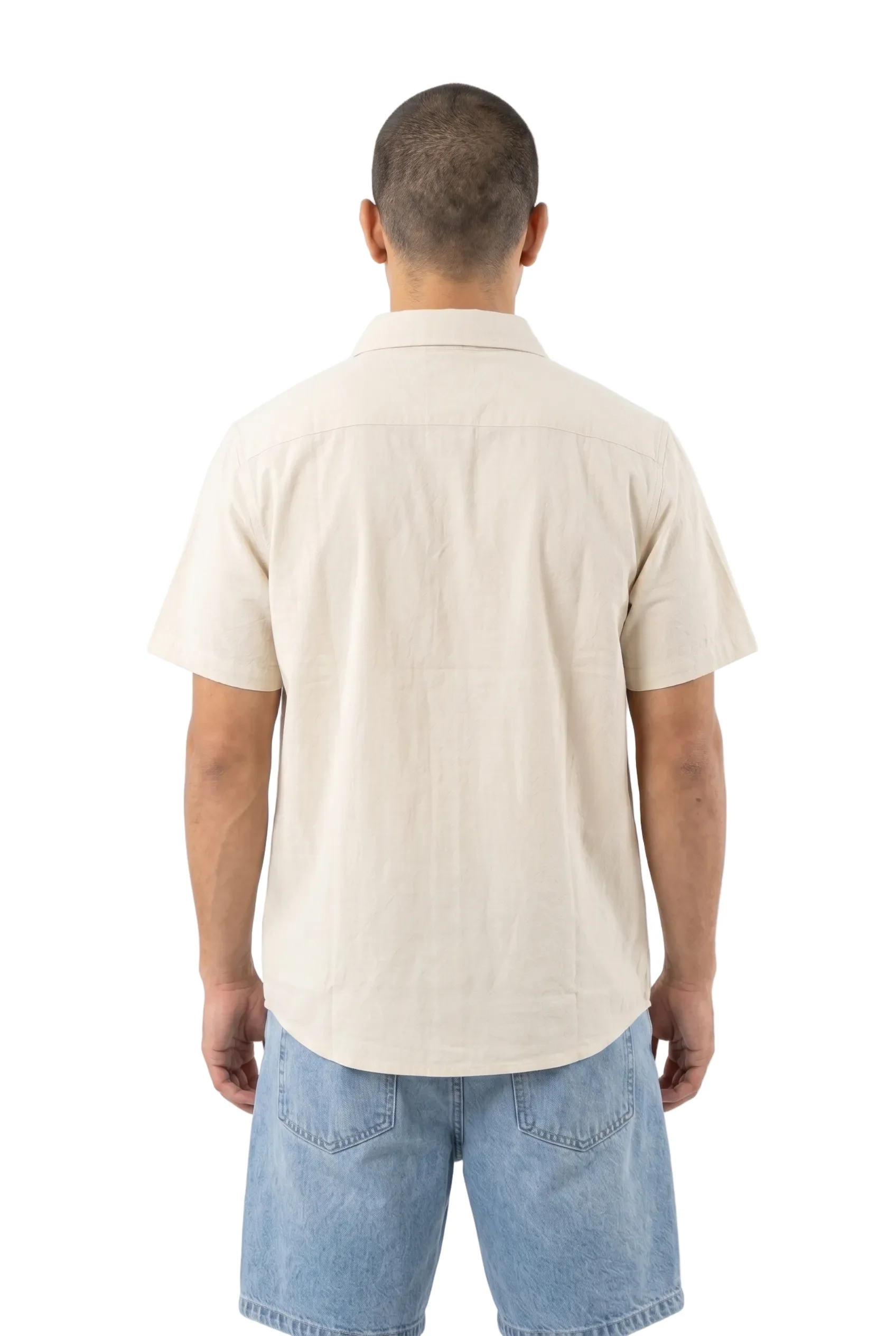 Tiki Shoreline Mens Shirt Off White - Image 2