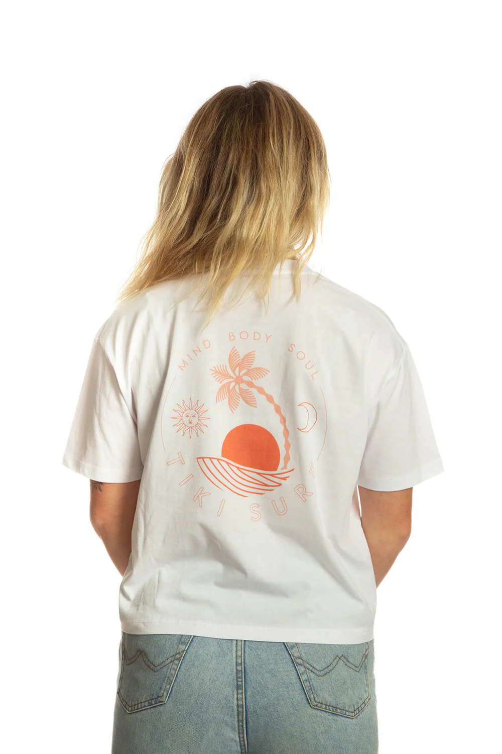 Tiki Simple Soul T-Shirt White - Image 2