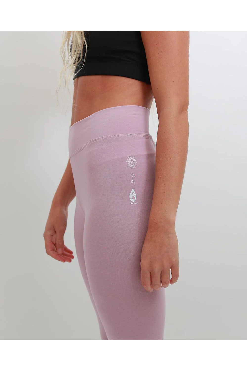 Tiki Soul 3 Yoga Leggings Pink - Image 2