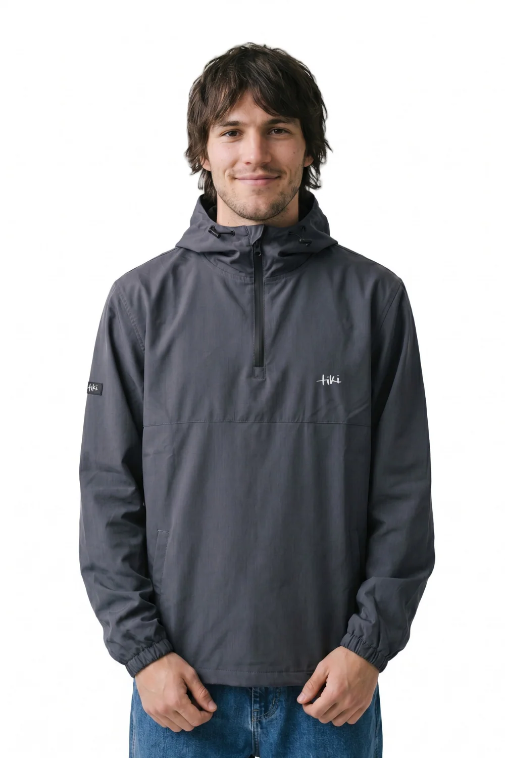 Tiki Storm Mens 1/4 Zip Jacket Navy