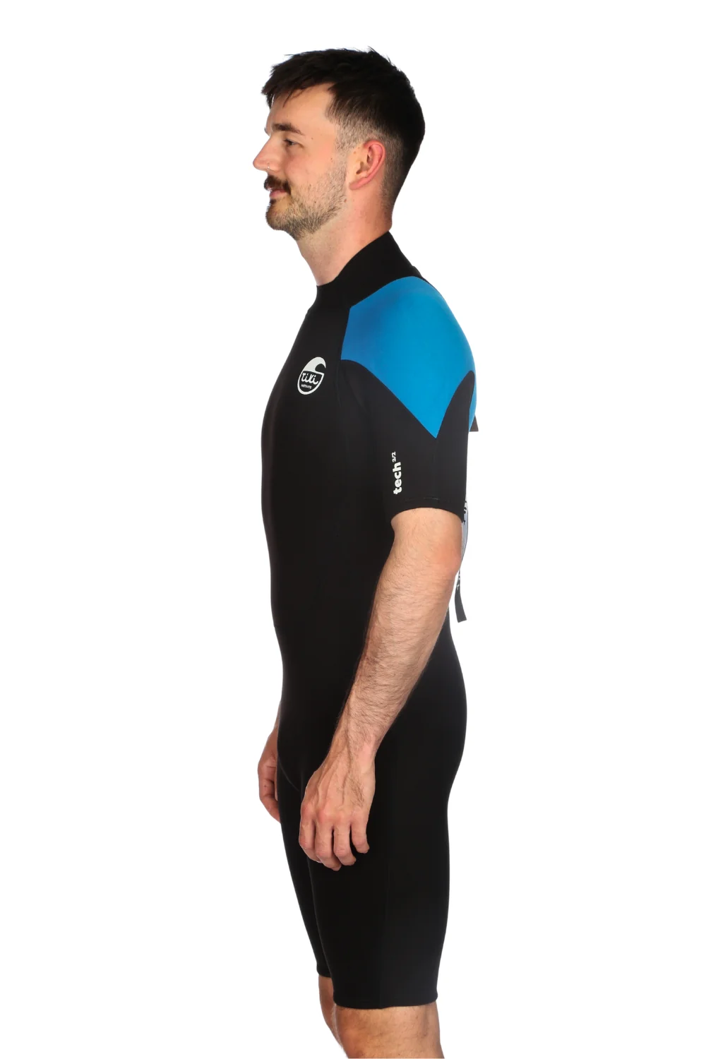 Tiki Tech 3/2 Mens Spring Shorty Wetsuit - Image 3