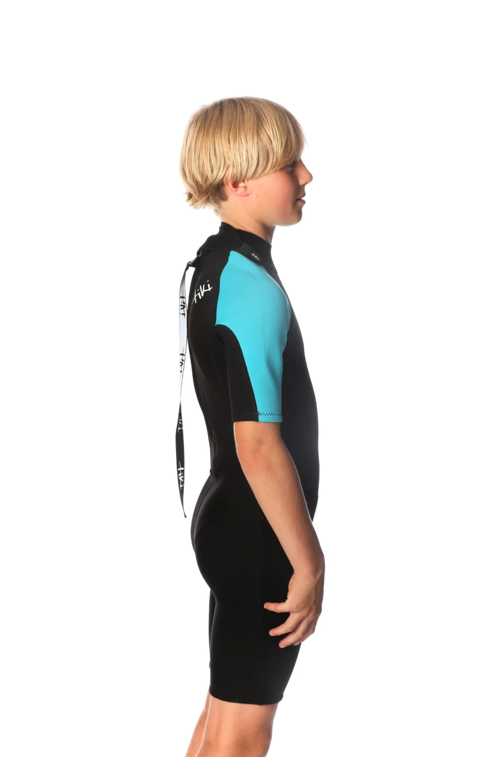 Tiki Tech 3/2 Youth Spring Shorty Wetsuit - Image 7