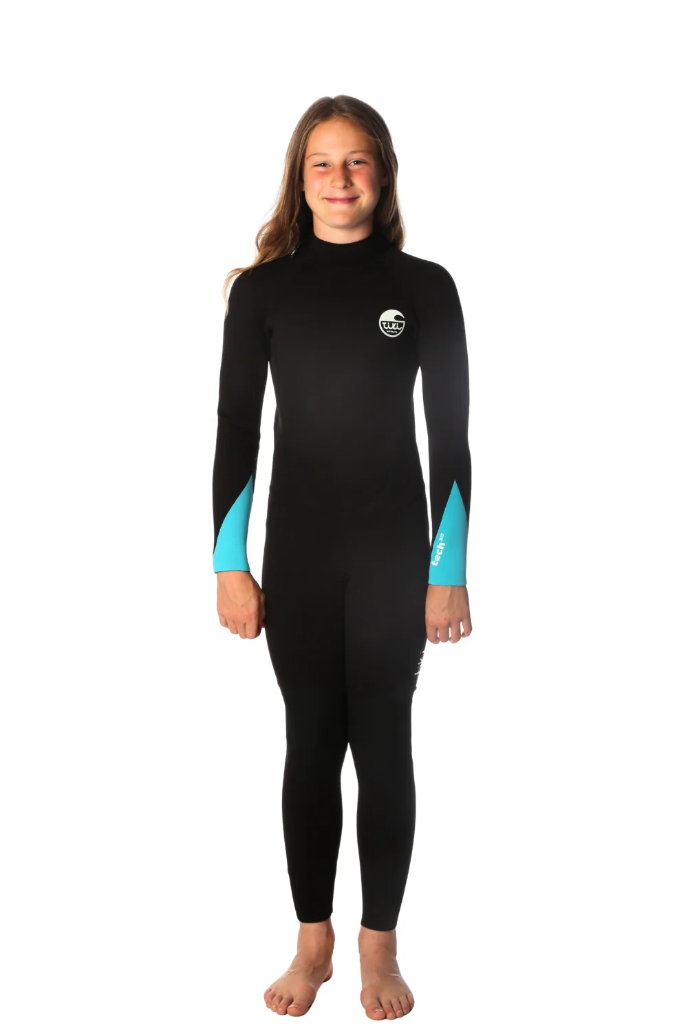 Tiki Tech 3/2 Youth Back Zip Wetsuit - Image 2