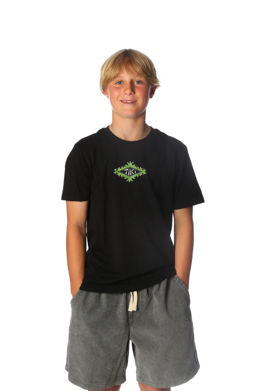 Tiki Tribal Mini T-Shirt Black¡ - Image 4