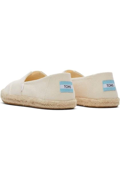 Toms Footwear Alpargata Recycled Cotton Rope Espadrille Natural - Image 3
