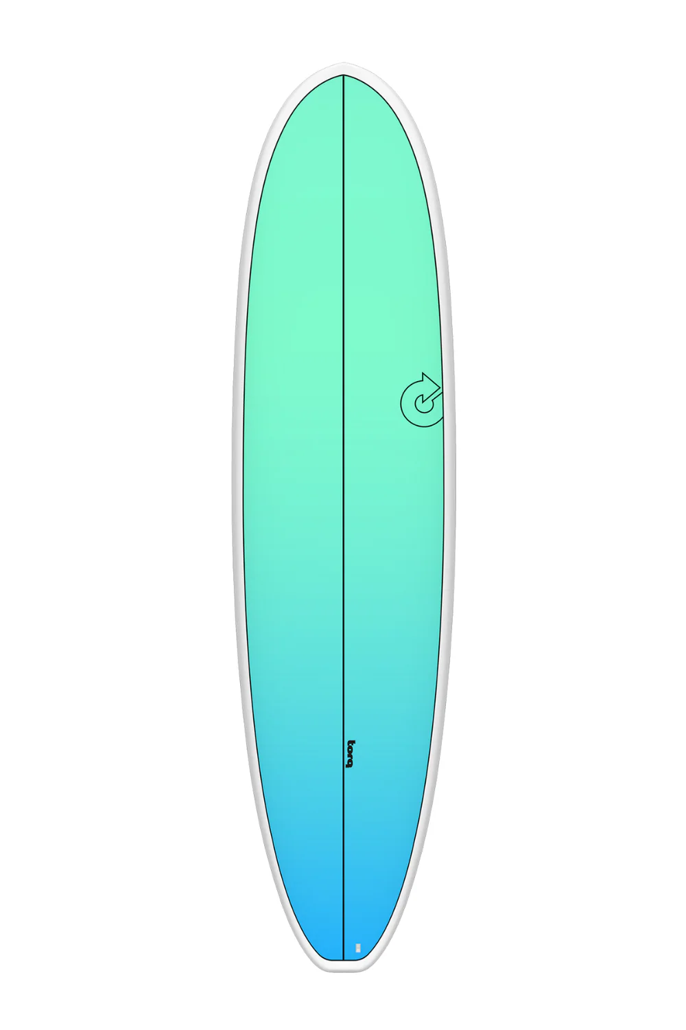 Torq TET V+ Seagreen Retro Fade Surfboard