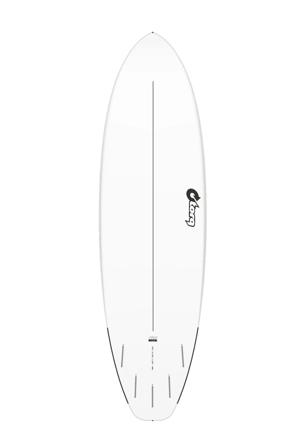 Torq Bigboy 23 Softdeck EVA Surfboard Grey - Image 3