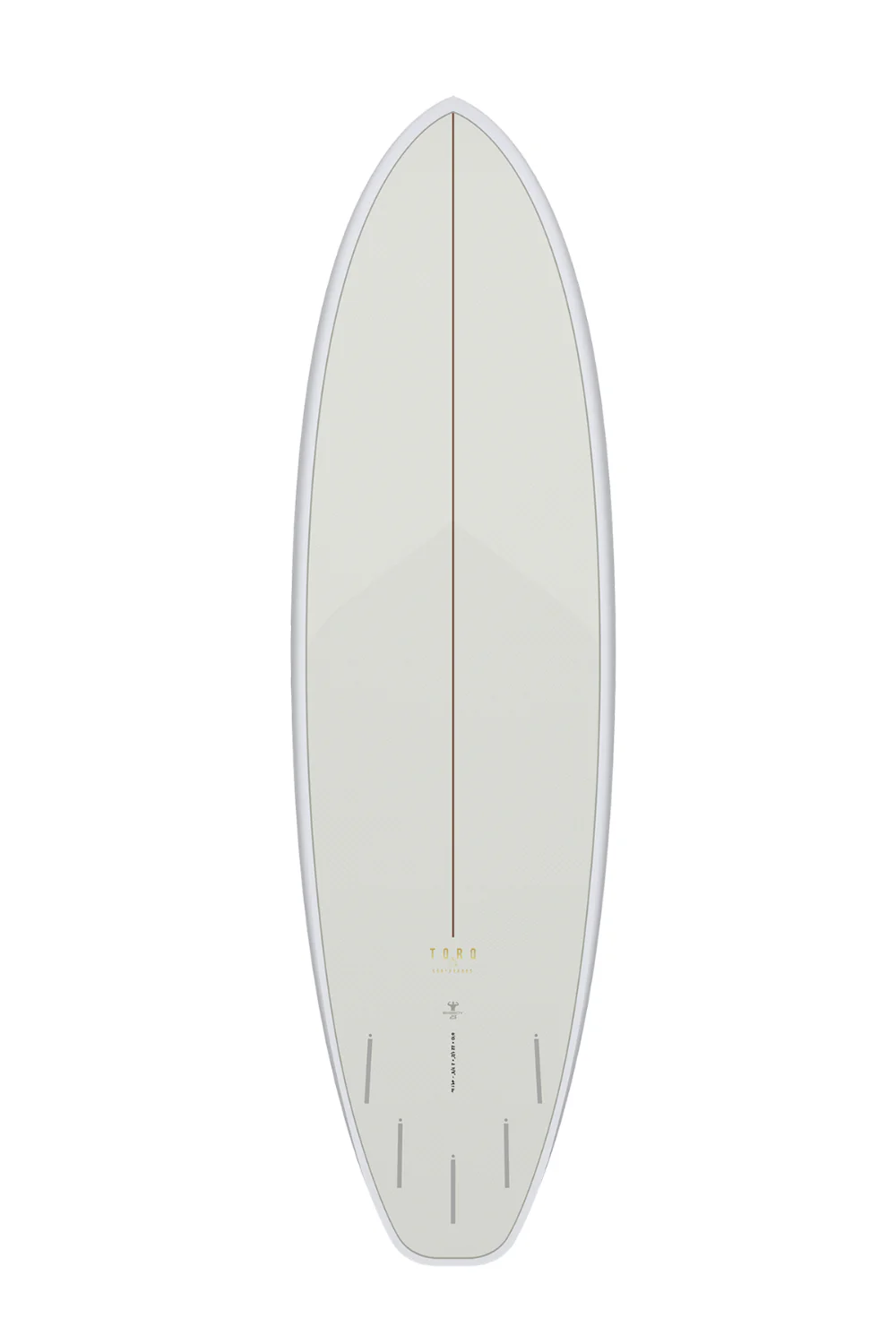 Torq Bigboy 23 TET Surfboard Legacy Oyster Grey - Image 3