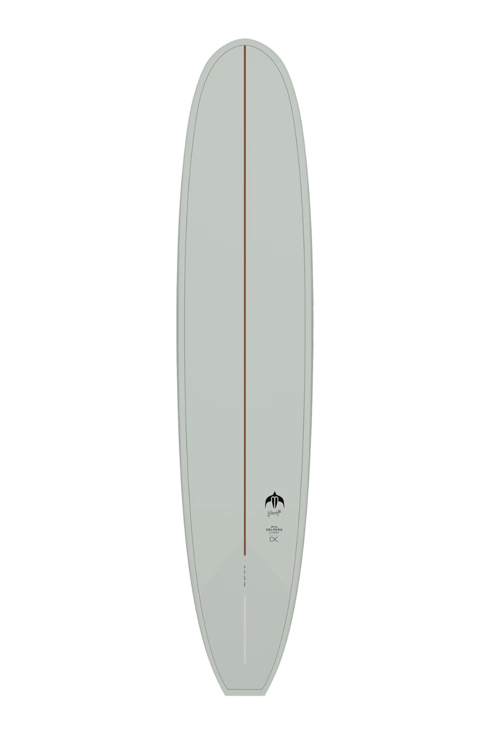 Torq Delpero TET Classic Longboard Surfboard Sage - Image 2