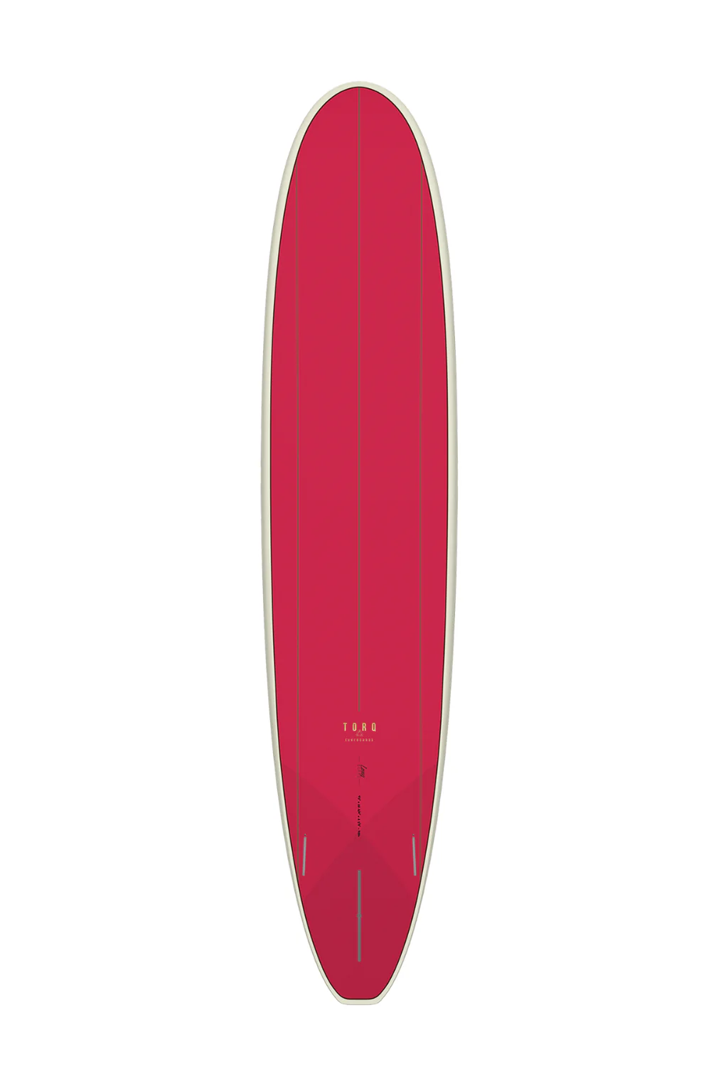 Torq Longboard TET Surfboard Legacy Admiral Red - Image 3