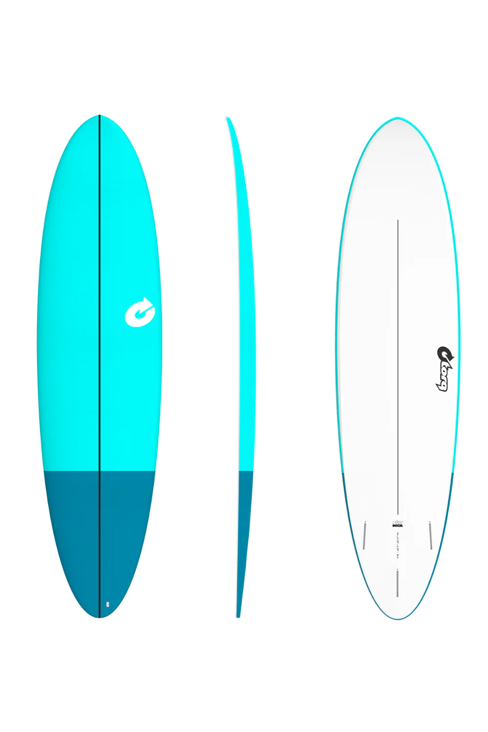 Torq Softdeck Eva Mod Fun Surfboard Blue - Image 2