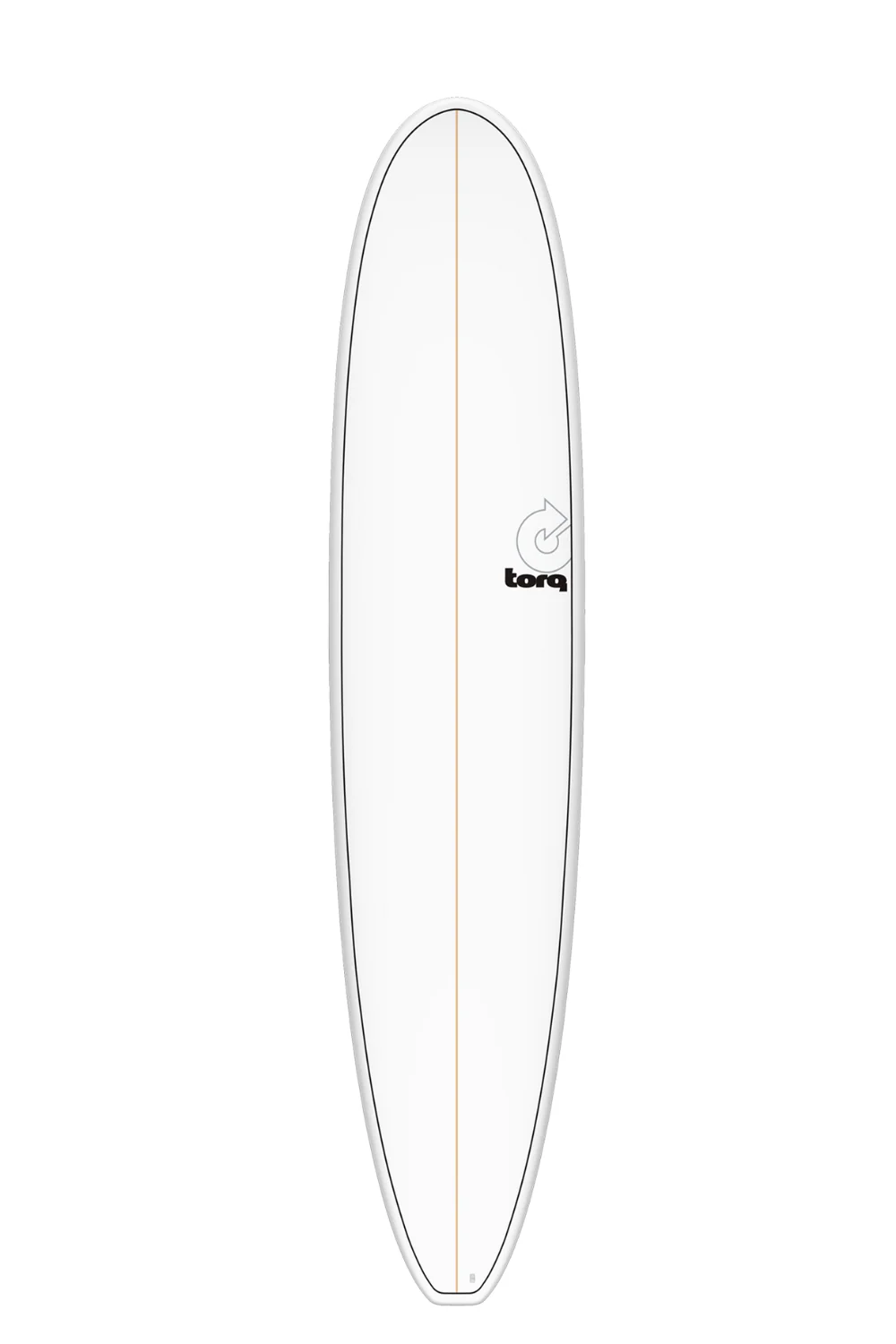 Torq TET Longboard Surfboard Pinline White