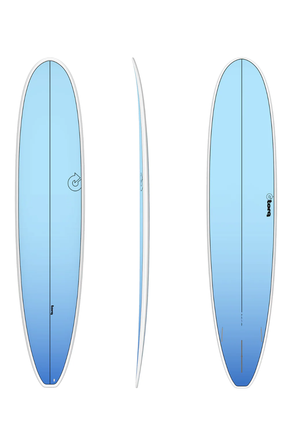 Torq TET Longboard Surfboard Retrofade - Image 2