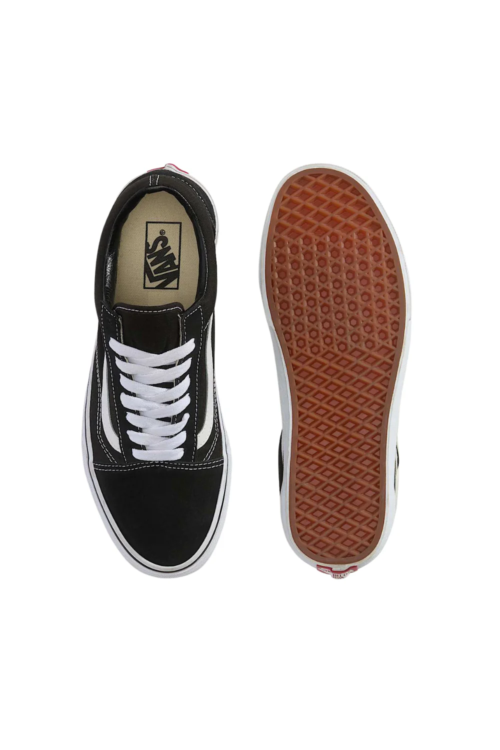 Vans Old Skool Shoes Black/White - Image 3